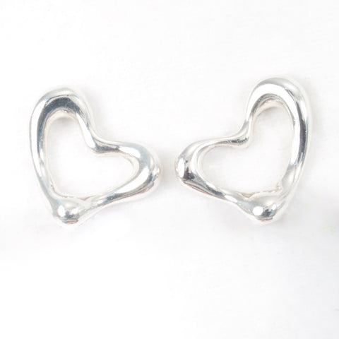 Tiffany & Co Open Heart Earrings by Elsa Peretti