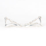 Tiffany Open Heart Earrings clip by Elsa Peretti - Rhinestone Rosie