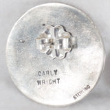 Carly Wright Enamel Brooch and Earring Set -  Rhinestone Rosie