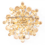 Austria Blue Aurora Borealis Brooch vintage - Rhinestone Rosie