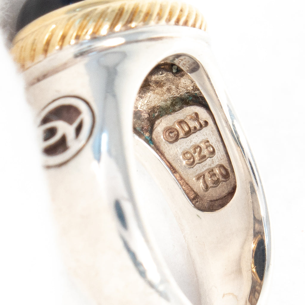 David yurman 925 sales 750 ring