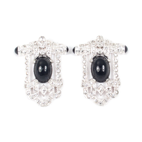 Rhinestone Dress Clip Set
