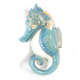 Arita Porcelain Sea Horse by Toshikane of Japan Brooch vintage - Rhinestone Rosie